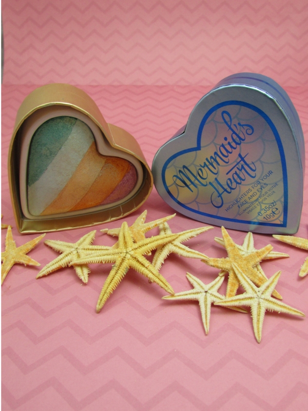 Mermaids Heart Highlighters for Face Eyes